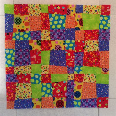 Stitch A Quick And Easy Crazy Nine Patch Quilt Pattern Quilts Scrap