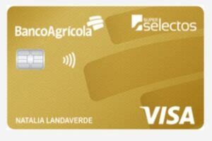 Tarjetas de crédito del Banco Agrícola Bancos VIP