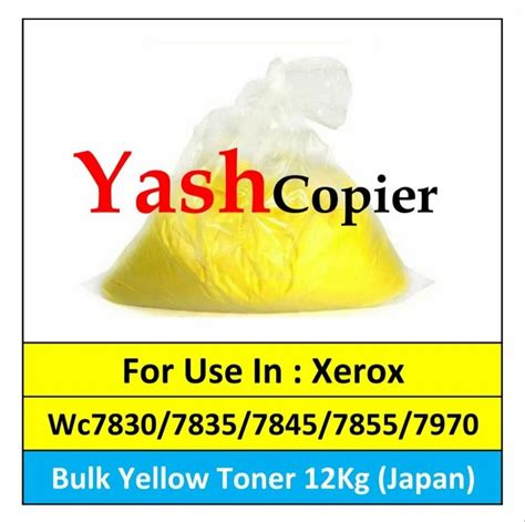 Yash Copier Powder Xerox Yellow Toner For Printer At Best Price In