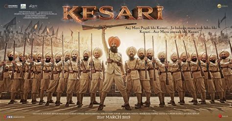 Kesari First Look Poster 1