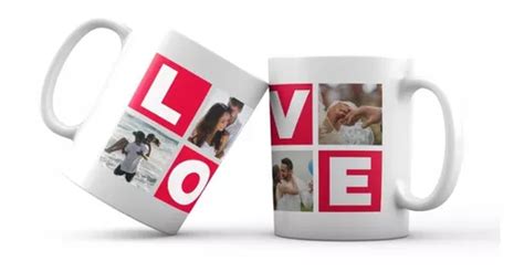 Taza Personalizada Con Fotograf As Regalos Pareja Febrero Meses