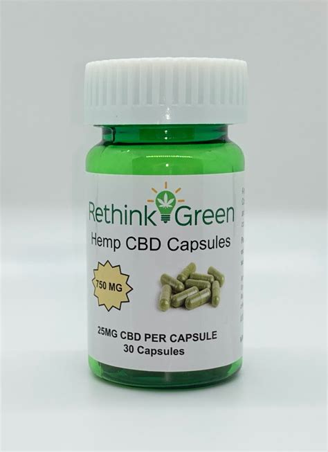 Rethink Green Cbd Capsules Rethink Green