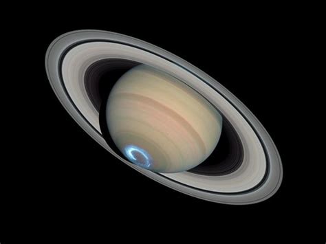 Aurora on Saturn | Seen from space — as in this Hubble Space… | Flickr