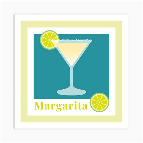 Margarita Art Print By Saladbomb Fy