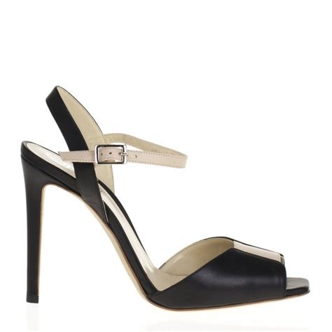 Sandalo Nero E Nude Narese Calzature La Qualit E La Comodit Delle Calzature Made In Italy
