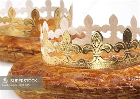 Galette Des Rois French King Cake Celebrating Epiphany Superstock