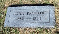 John Proctor 1889 1944 Find A Grave Memorial