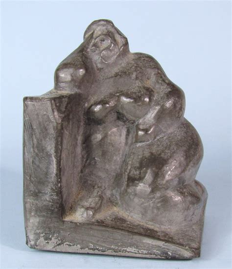 Eduardo Strauch Rubenesque Nude Woman Fat Lady Signed Sculpture Single