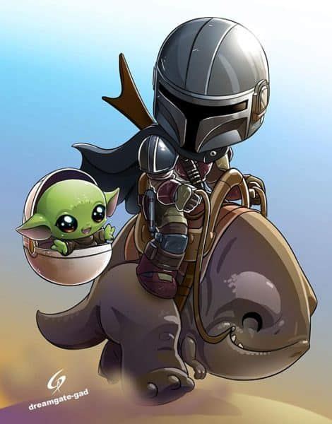 Amazing baby yoda fan art – Artofit