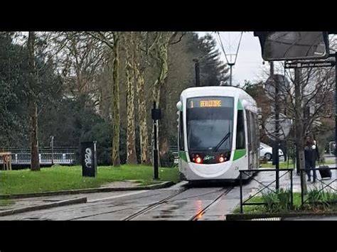 Tramway Ligne 1 en CAF Urbos 3 du réseau Naolib à Nantes YouTube