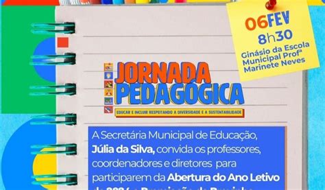 Jornada Pedagógica marca início do ano letivo 2024 em Palmeira dos