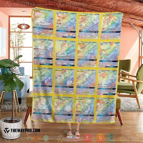 HOT Anime Pokemon GX 3 Cards Version 3 Blanket Express Your Unique Style With BoxBoxShirt