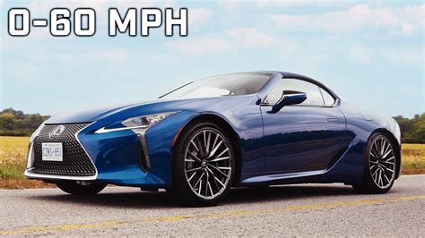 How Fast? 0-60 MPH | 2024 Lexus LC500 - YouTube