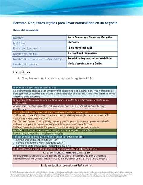 CF EA2 Formato RJDI Tareas De La Materia Formato Requisitos