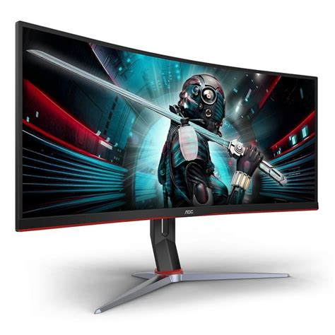 Aoc Ag Ucx Ultrawide Qhd Va Freesync Curved Led Gaming Monitor Hot