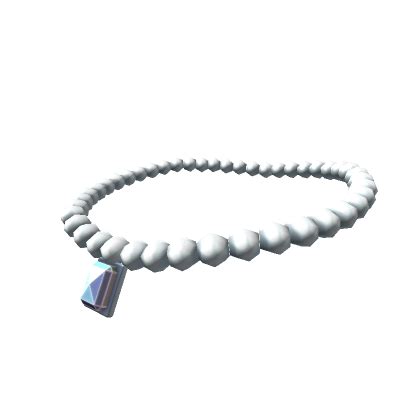 Pearl Necklace With Diamond Roblox