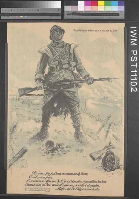 On Ne Passe Pas They Shall Not Pass No Mans Land Image Cover France