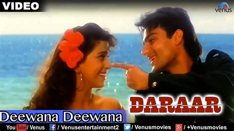 Deewana Deewana Full Video Song : Daraar | Rishi Kapoor, Juhi Chawla ...