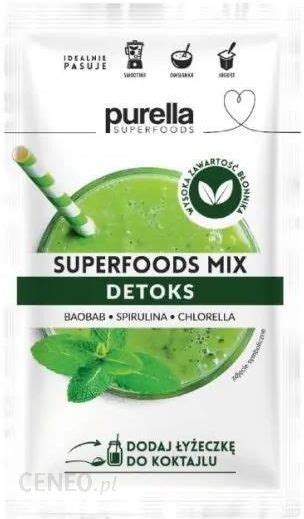 Purella Superfood Food Beraw Copy Of Mieszanka Detox Mix Baobab