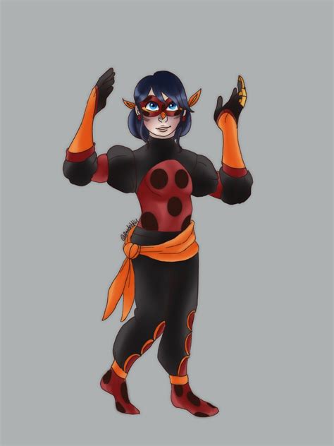 Ladybug With The Rooster Miraculous I Like The Art Blog Of R0w