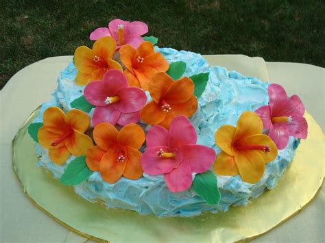 Hawaiian Luau Cake