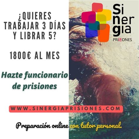 OPOSICIONES PARA SER FUNCIONARIO DE PRISIONES Sinergiaprisiones