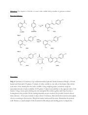 Reductive Amination Pre Lab Pdf Objective The Objective Of This Lab