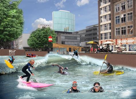 Rotterdam Canal Being Converted Into Artificial River Architecture