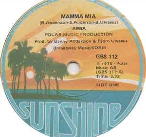 ABBA - Mamma Mia (1975, Vinyl) | Discogs