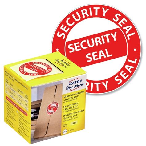 Security Seals 7312 Avery