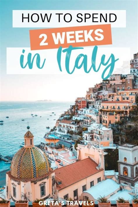 The Ultimate Itinerary On A Budget In Italy With Text Overlay That