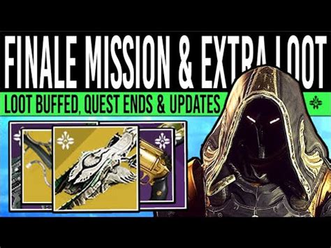 Destiny Finale Mission Special Unlocks Quest Ends New Exotic