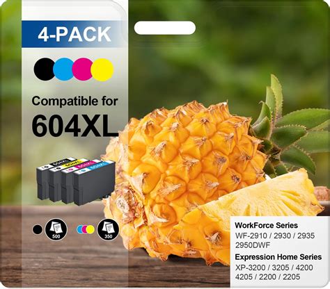 Epson Xl Noir Ananas Cartouche D Encre D Origine Xl Haute Capacit