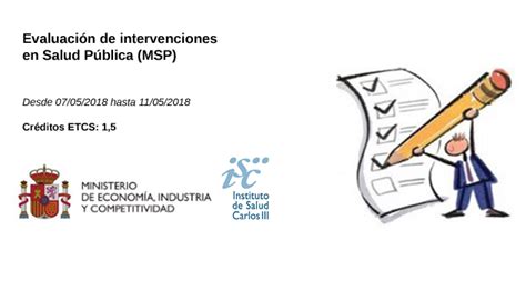 IMIENS Curso Evaluacion De Intervenciones En Salud Publica Msp