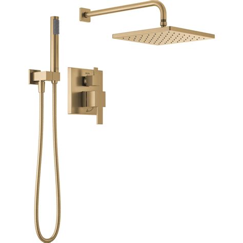 Monitor Series Shower With Raincan Hand Shower Rough Valve