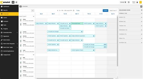 Computerized Maintenance Management Software Emaint Cmms Fluke