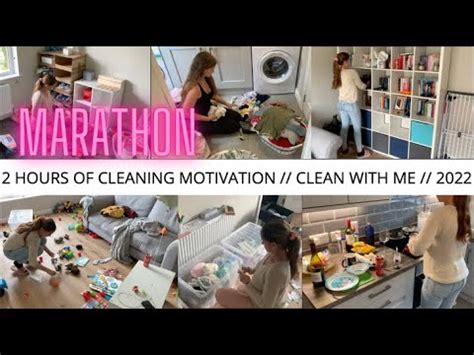 New Cleaning Marathon Hours Of Cleaning Motivation Clean With