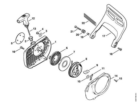 Exploring Stihl 250 A Visual Guide To Its Parts