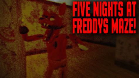 Five Nights At Fazebears 3d Maze Fnaf Spin Off Youtube