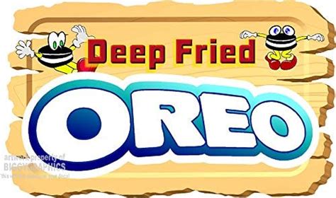 Restaurant Signs Deep Fried Oreo Cookies Concession Trailer Food Truck