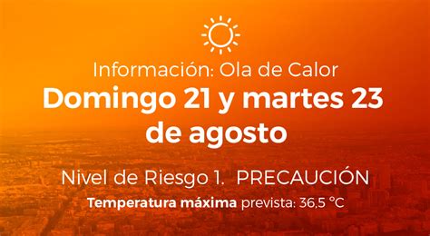 Informaci N Sobre Ola De Calor Nivel Precauci N Asispa