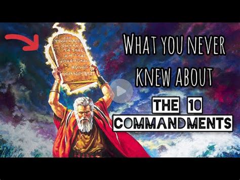 The Ten Commandments Its Purpose And Significance YouTube