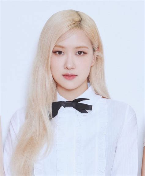 Pin by Blacktwice on Black pink rosé Rose blonde Rose blonde hair