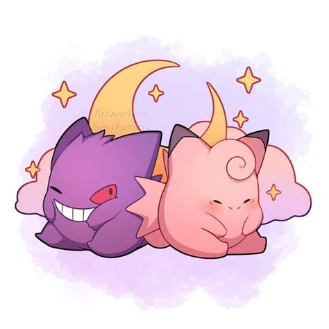 Sevi On Instagram What Do You Think About The Gengar Clefable