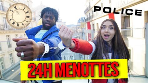 24h MenottÉ À Une Inconnue Menotte Challenge Feat Marie Sarah Youtube