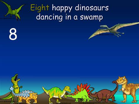 Ppt Dinosaurs Stomp Take 1 Away Powerpoint Presentation Free