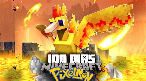 Sobreviví 100 días En Un Mundo Pokémon En Minecraft HARDCORE Esto