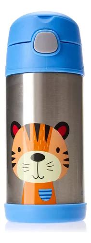 Garrafa Termica Infantil Inox Dupla Camada Tigre Clingo