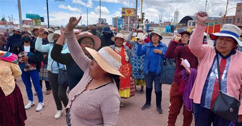 Puno Paro Total En Juliaca Acuerdan Viajar A Lima Para Exigir