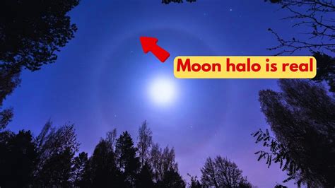 Moon Halo Lunar Halo Natural Phenomenon Explained YouTube